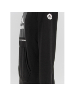 Sweat à capuche manolo noir homme - Helvetica