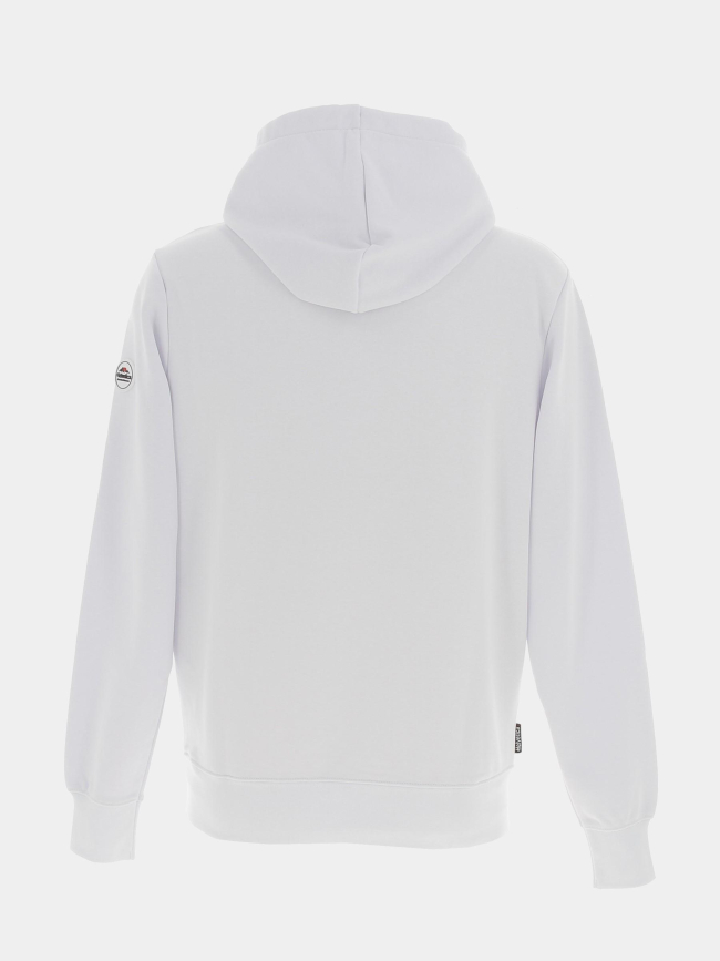 Sweat à capuche manolo blanc homme - Helvetica
