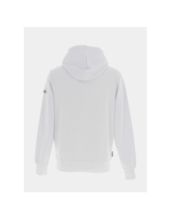 Sweat à capuche manolo blanc homme - Helvetica
