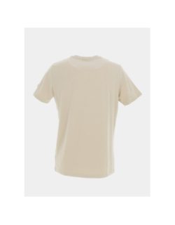T-shirt azul beige homme - Helvetica