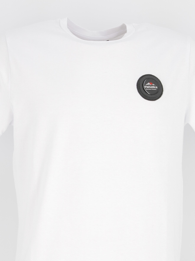 T-shirt ajaccio blanc homme - Helvetica