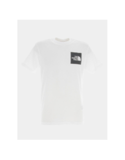 T-shirt fine blanc homme - The North Face