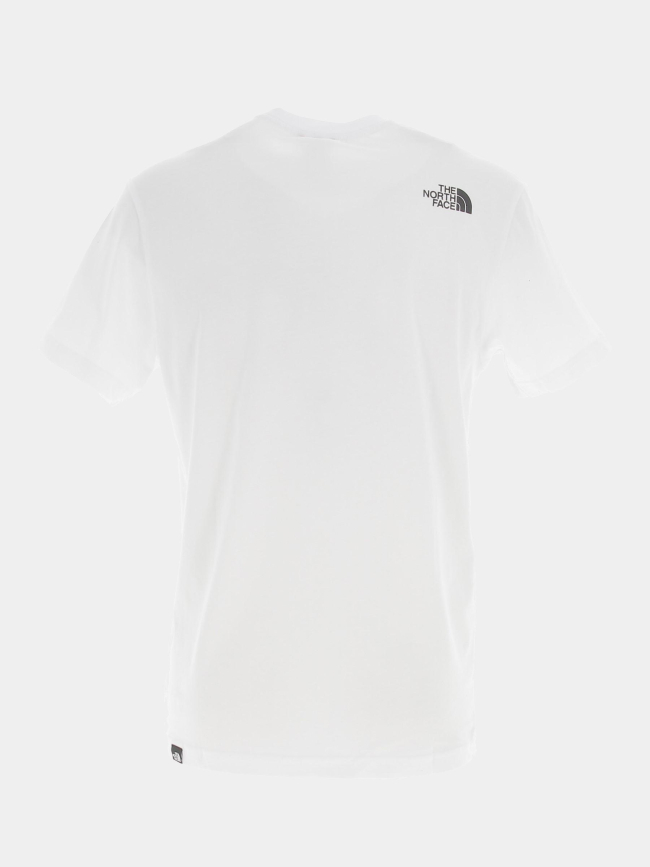 T-shirt fine blanc homme - The North Face