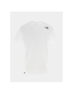 T-shirt fine blanc homme - The North Face