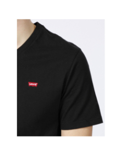 T-shirt original col v noir homme - Levi's