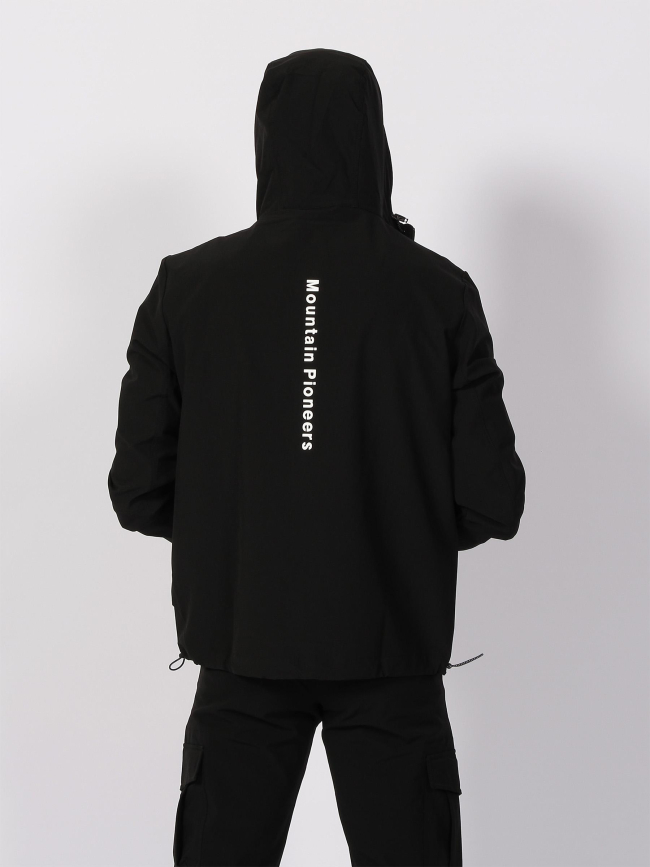 Veste imperméable wenga noir homme - Helvetica