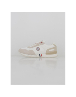 Baskets play blanc beige homme - Serge Blanco