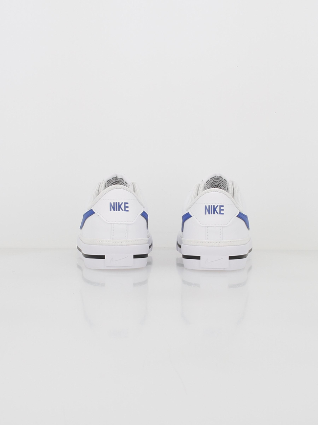 Baskets court legacy gs blanc bleu enfant - Nike