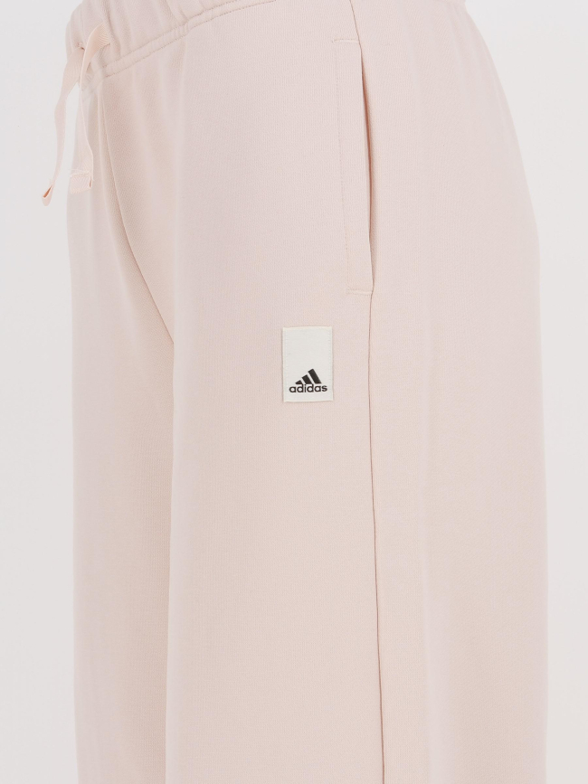 Jogging large rose fille - Adidas