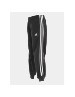 Jogging 3 stripes polaire noir enfant - Adidas