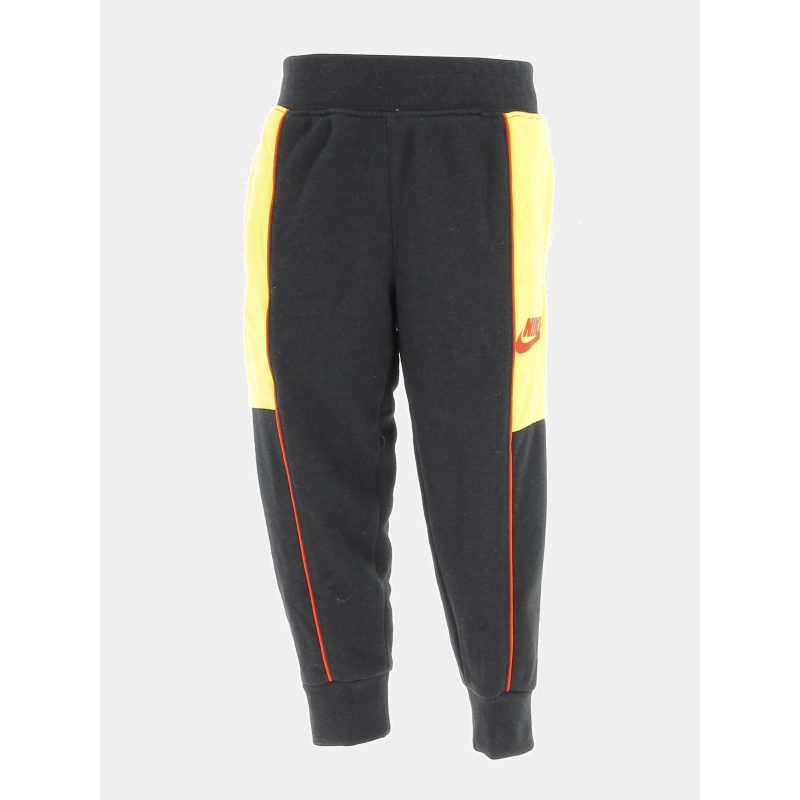 Jogging sportswear noir jaune enfant - Nike