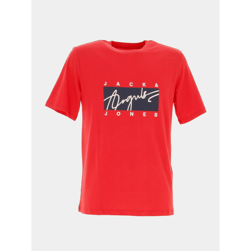 T-shirt originals joshua rouge homme - Jack & Jones