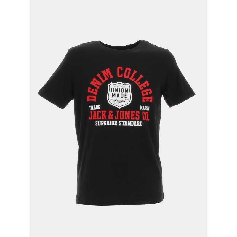 T-shirt essentials logo noir homme - Jack & Jones