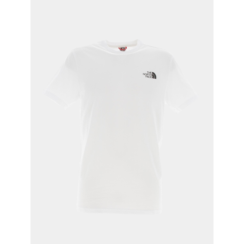 T-shirt simple dome blanc homme - The North Face