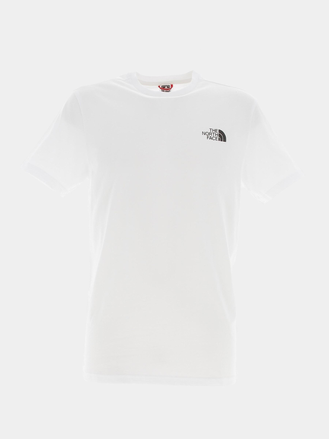 T-shirt simple dome blanc homme - The North Face