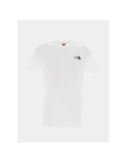 T-shirt simple dome blanc homme - The North Face
