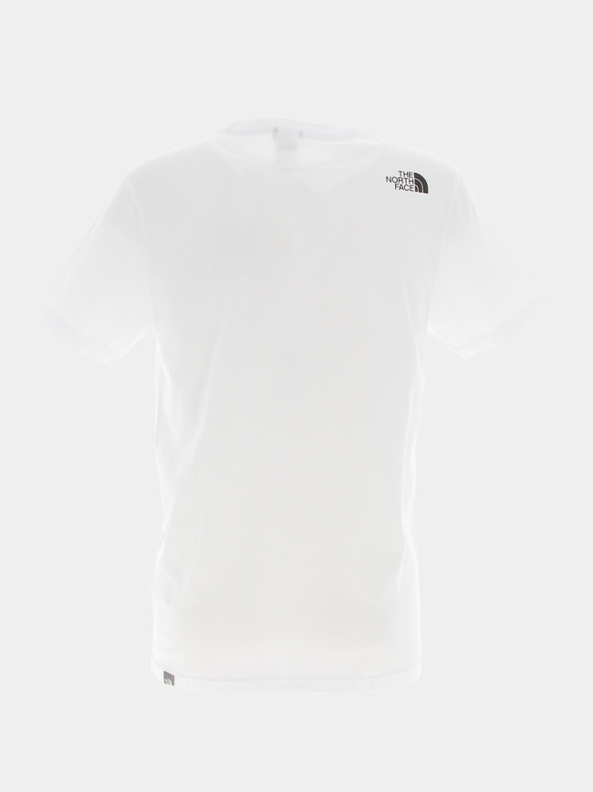 T-shirt simple dome blanc homme - The North Face