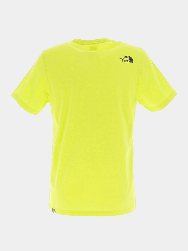 T-shirt easy jaune homme - The North Face