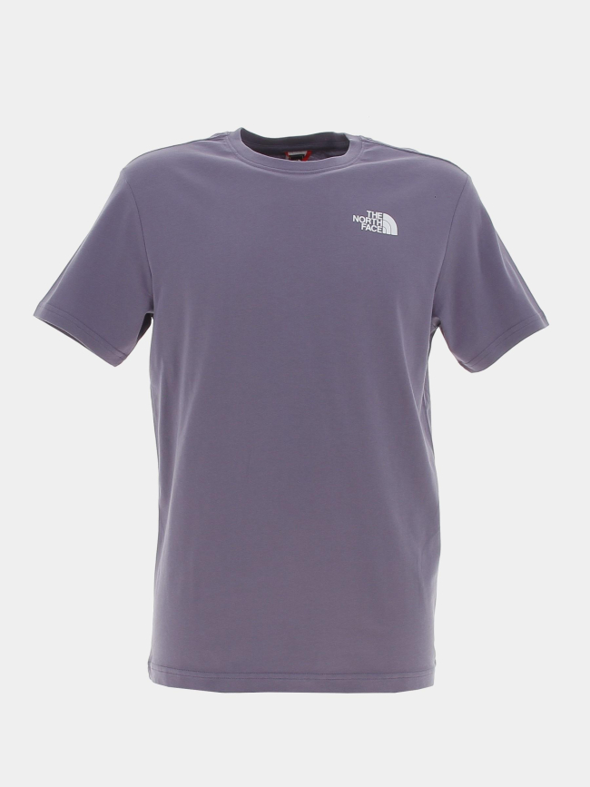 T-shirt redbox violet homme - The North Face