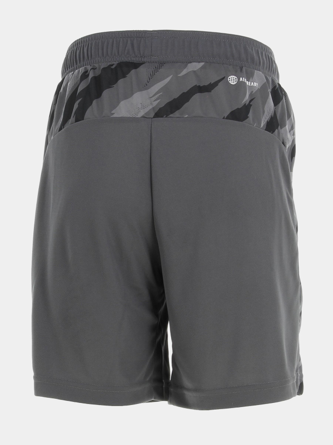 Short de sport feelcamo gris homme - Adidas