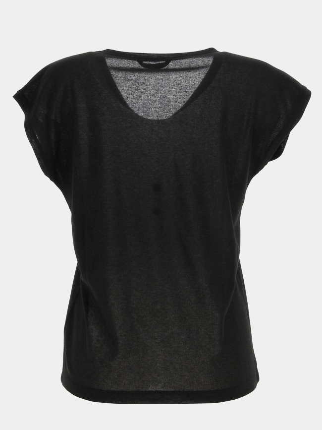 T-shirt top lurex noir femme - Only