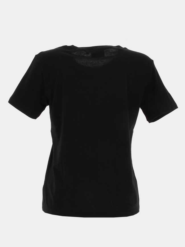 T-shirt micro regular noir femme - Calvin Klein