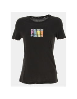 T-shirt logo noir femme - Puma
