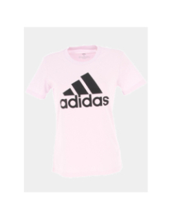 T-shirt de sport logo rose femme - Adidas
