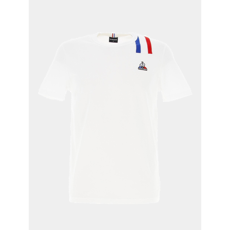 T-shirt bandeau blanc homme - Le Coq Sportif