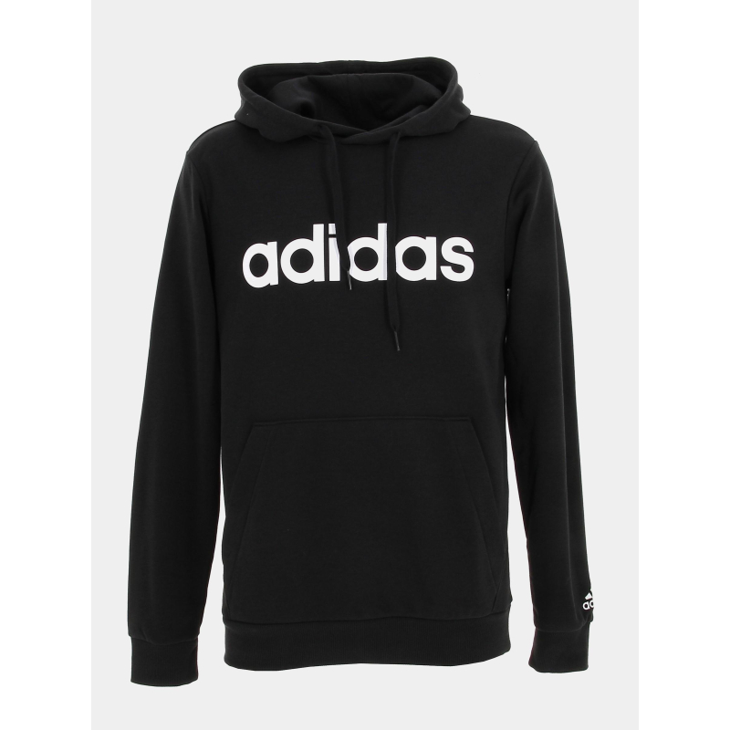Sweat à capuche logo noir homme - Adidas