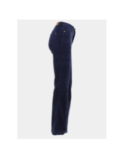 Pantalon bootcut velours lancelot bleu femme - La Petite Etoile