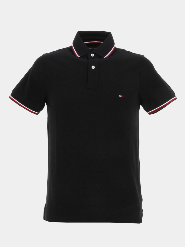 Polo core tipped noir homme - Tommy Hilfiger