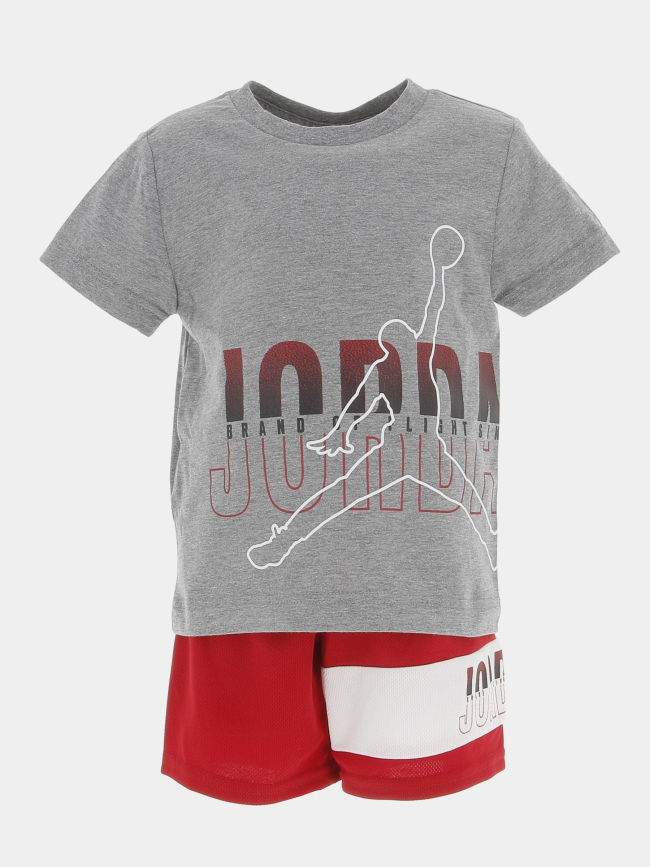 Ensemble t-shirt short gris garçon - Jordan