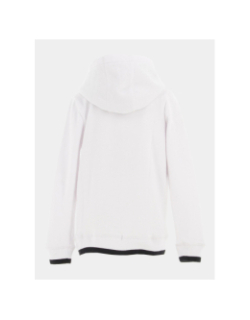 Sweat à capuche siclass blanc enfant - Teddy Smith