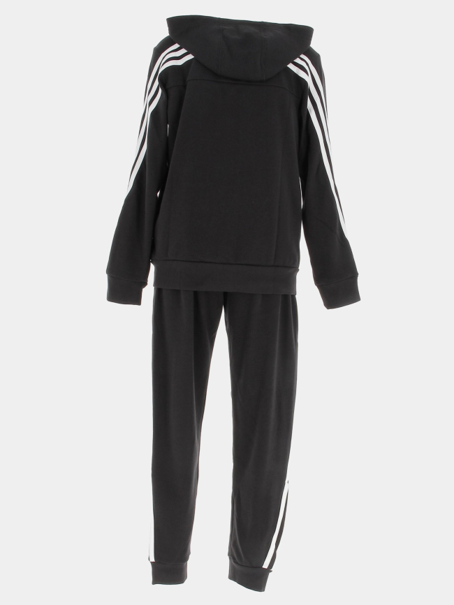 Survêtement sport veste pant noir enfant - Adidas