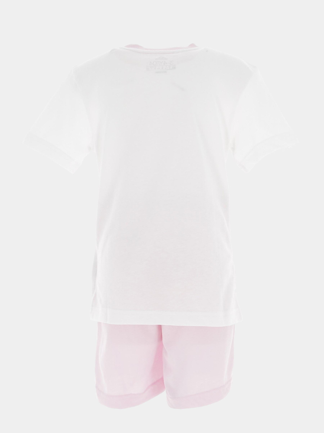 Ensemble t-shirt short rose fille - Adidas