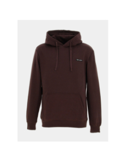 Sweat à capuche nark marron homme - Teddy Smith