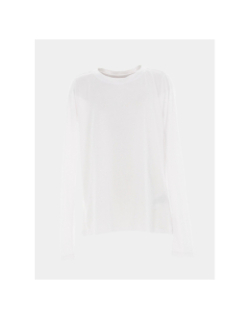 T-shirt manches longues ticia blanc fille - Teddy Smith