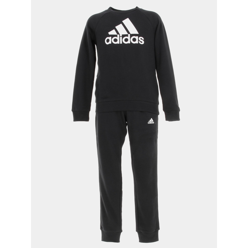 Ensemble de Survêtement sweat jogging noir garçon - Adidas
