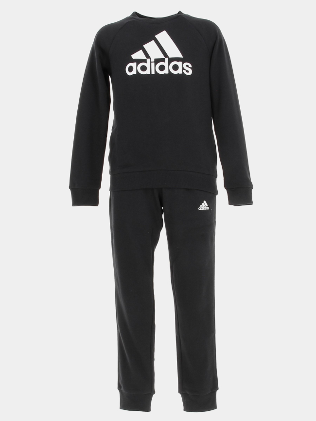 Ensemble de Survêtement sweat jogging noir garçon - Adidas