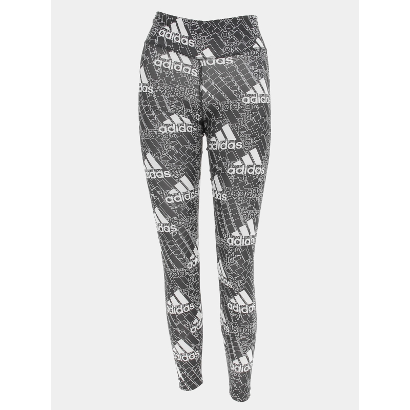 Legging sport tight noir fille - Adidas