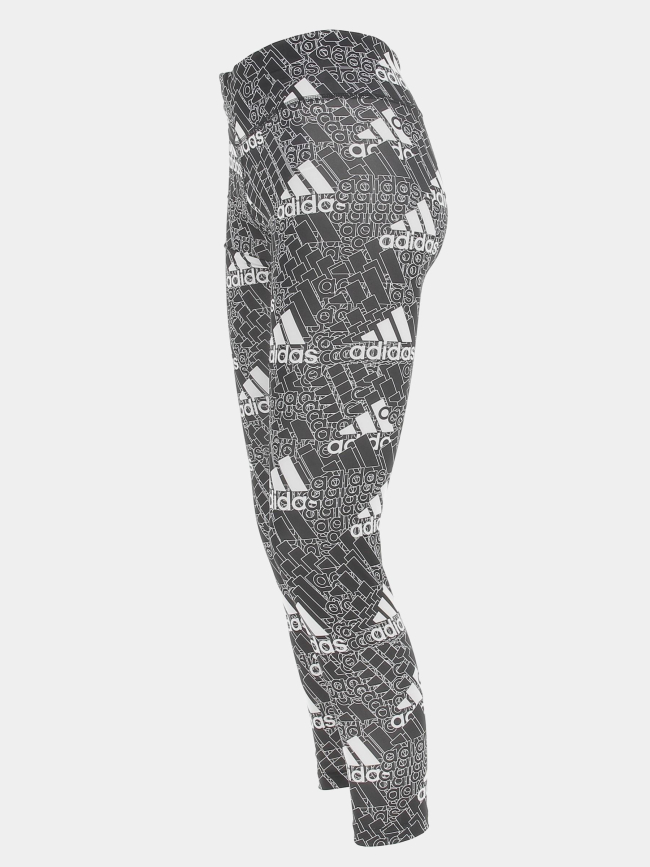 Legging sport tight noir fille - Adidas