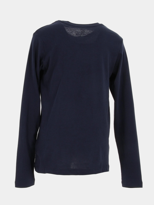 T-shirt manches longues bleu garçon - Jack & Jones