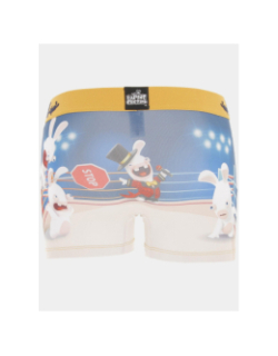 Boxer lapins crétins bleu homme - Freegun