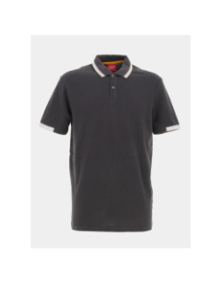 Polo classic uni gris homme - Oxbow