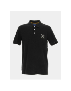 Polo graphique noir homme - Oxbow