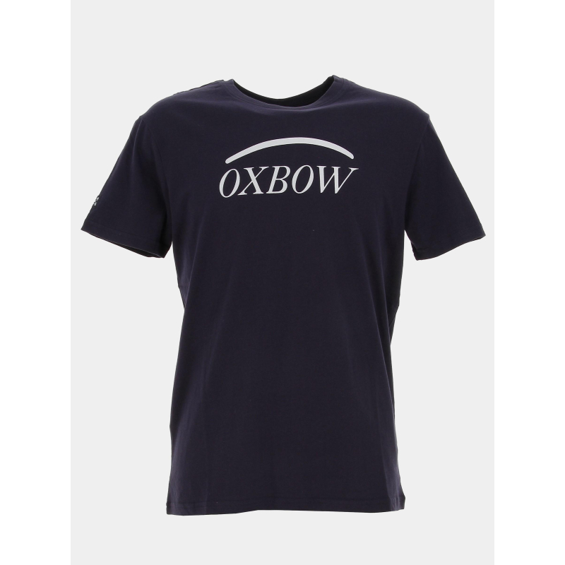 T-shirt graphique bleu marine homme - Oxbow