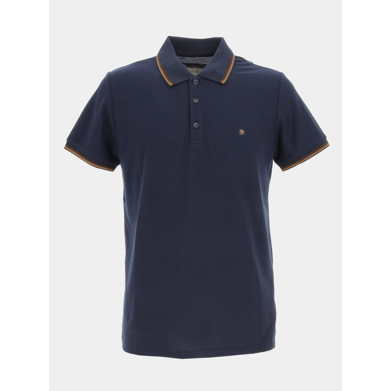 Polo gac uni bleu marine homme - Benson & Cherry