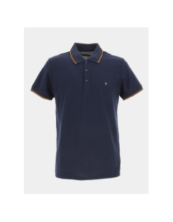 Polo gac uni bleu marine homme - Benson & Cherry