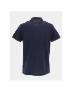 Polo gac uni bleu marine homme - Benson & Cherry